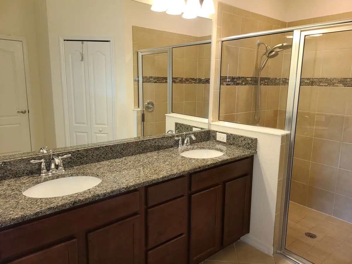Bathroom vanity cleaned by Amazing Clean Florida